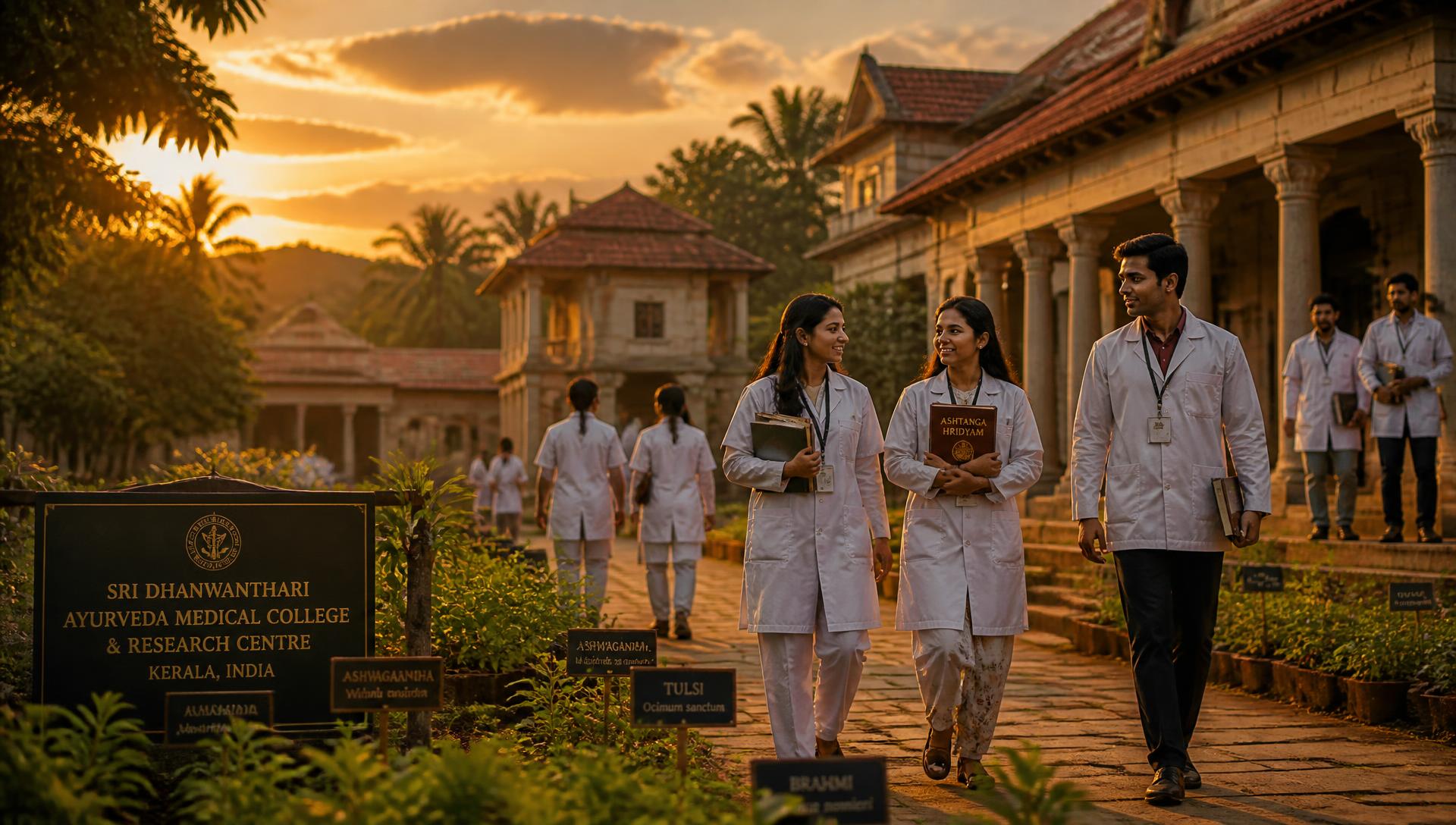 Ayurveda teaching campus and herbal garden, Bengaluru